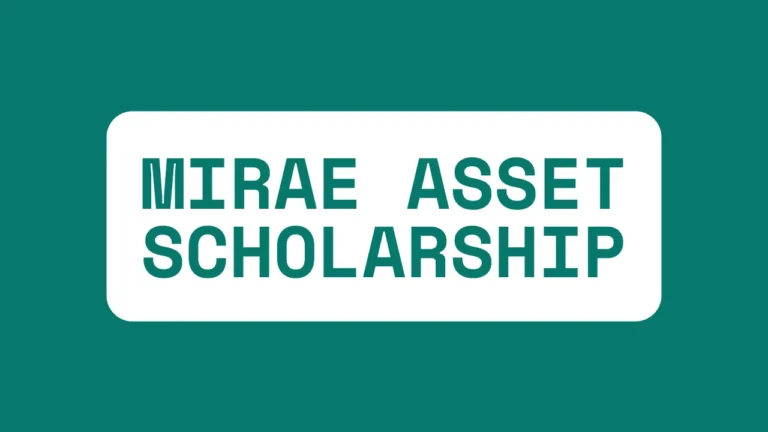 mirae asset scholarship